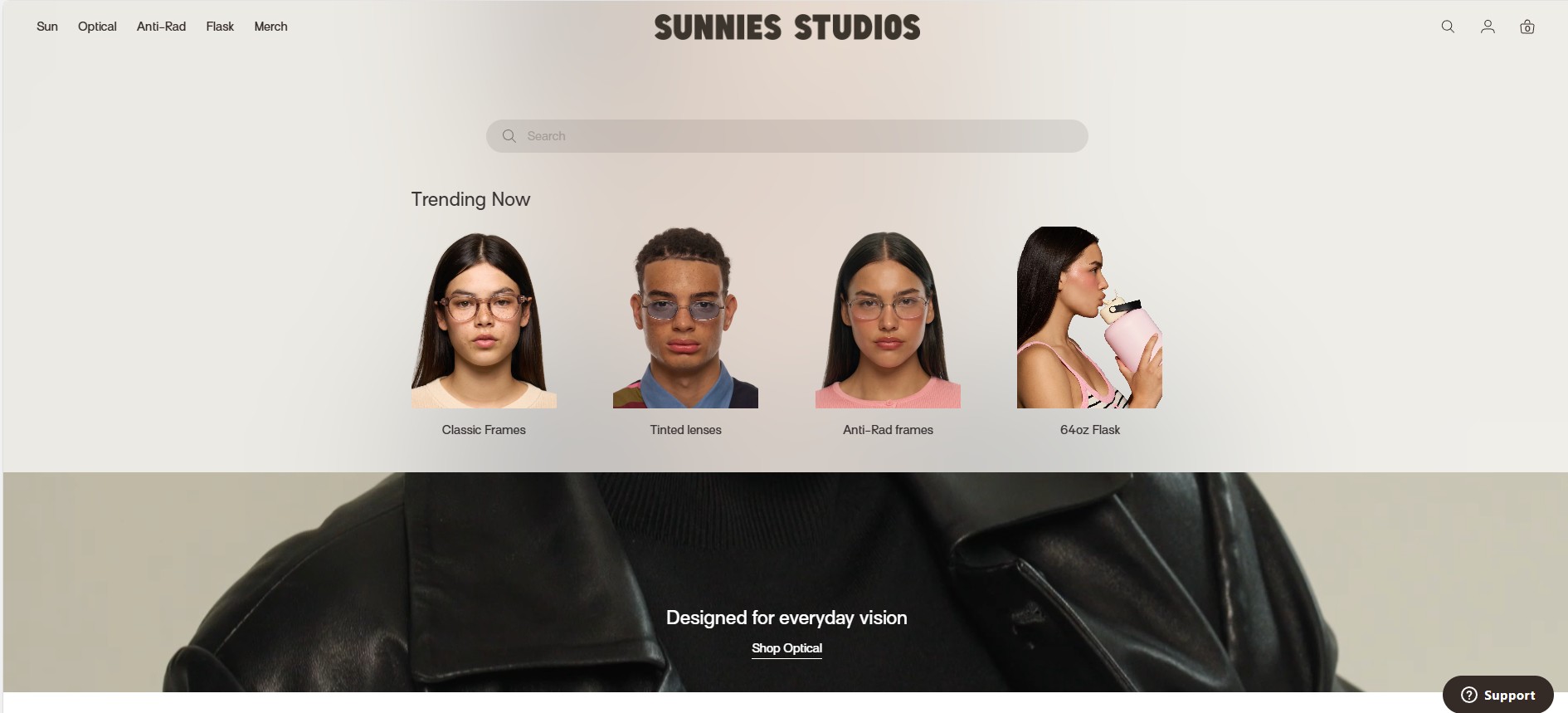 Optimised Search Bar