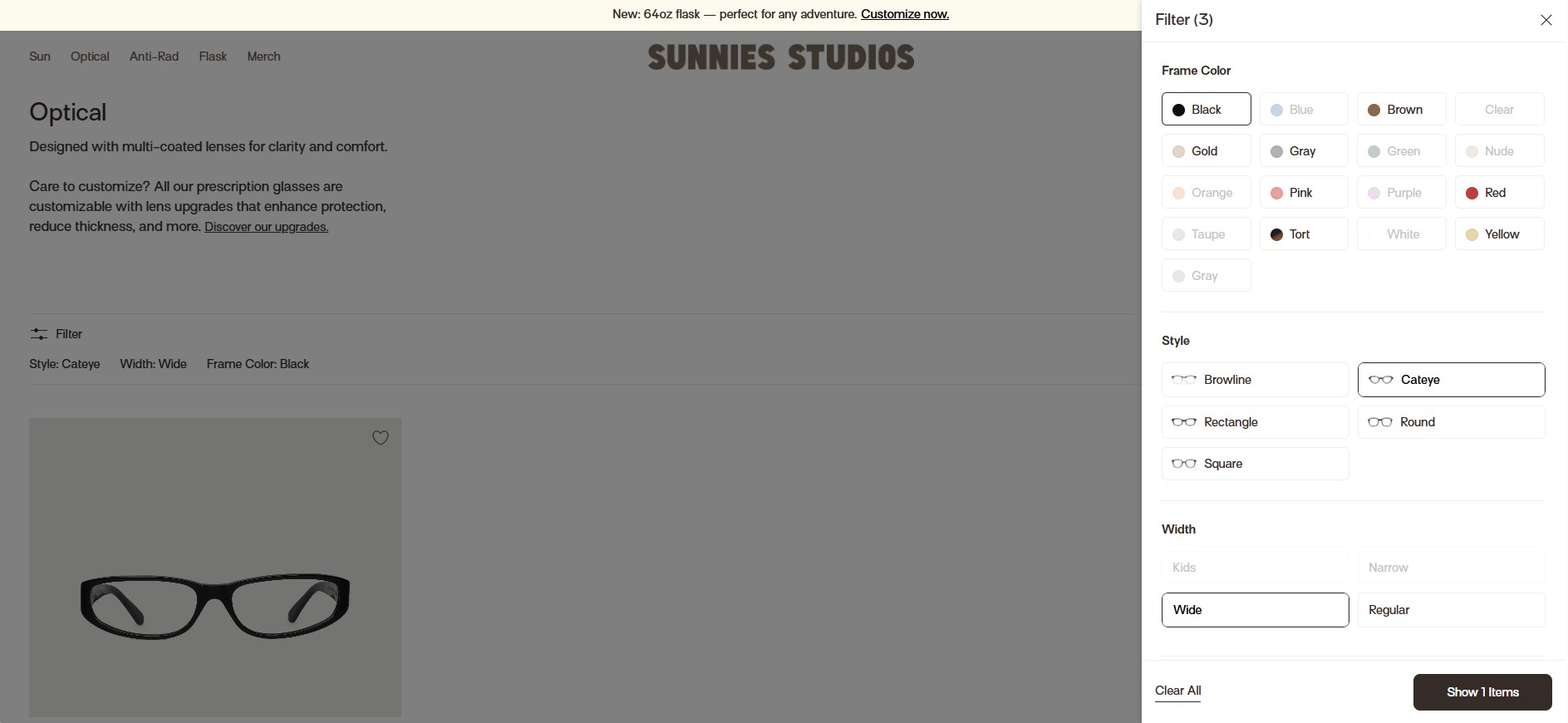 Optimised Product Listing